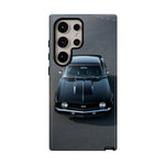 1969 Camaro SS Black Overhead Tough Phone Case Cover Gift Art