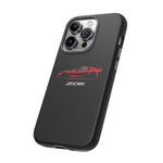 Red C7 Z06 Phone Case for Chevy Sports Car Enthusiasts, Tough Cover