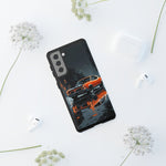 1966 GTO Orange Rainy City Tough Phone Case Cover Gift Art