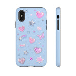 Stars Hearts 2000s Kid Metallic Art Tough Phone Case