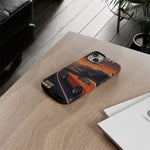 Datsun 240Z Classic JDM Sports Car Sunset Art Tough Phone Case