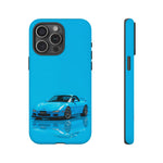 RX-7 Cyan Studio Phone Case Studio Color Match Car Art
