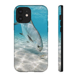 Permit Fishing Phone Case, Flats Fly Fishing Cover for Anglers