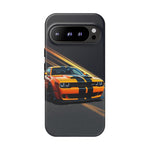 Challenger Widebody Orange Muscle Art Tough Phone Case