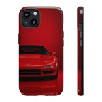 Red NSX Phone Case, 90s JDM Supercar Legend Tough Cover, Mens Gift