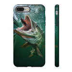 Muskie Fishing Phone Case, Freshwater Strike Cover for Anglers