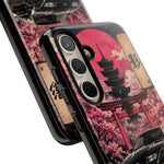 Black 300ZX Phone Case, Cherry Blossom Torii Art Tough Cover