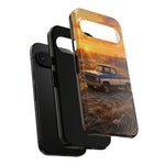 73 Chevy C10 Square body Truck Two-Tone Sunrise Tough Phone Case