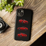 Red 370Z Sports Coupe Tough Phone Case for JDM Enthusiasts