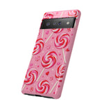 Candy Swirl Lollipop Art Tough Phone Case