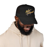 West Hollywood Retro Trucker Hat Neon 80s Script Foam Snapback Vintage Synthwave LA Style