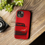 Red Miata Phone Case, NA MX5 90s JDM Roadster Tough Cover