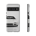 White NSX Phone Case, Retro 90s JDM Supercar Cover, Gift for Car Lovers