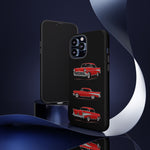 Red 1957 Bel Air Classic Car Phone Case Tough American Multi View