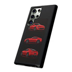 Red 370Z Sports Coupe Tough Phone Case for JDM Enthusiasts