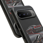 NSX Dual View Black Red JDM Sports Car Tough Phone Case Gift