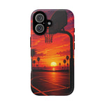 Basketball Court Sunset Phone Case | Tough Phone Case