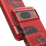 Red Supra Phone Case, MK4 90s JDM Legend Tough Protective Cover for Men
