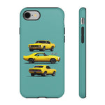 1969 Camaro SS Yellow Triple View Tough Phone Case Cover Gift