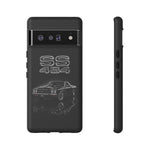 SS 454 Classic Muscle Car El Camino phone case | vintage Chevy reflection