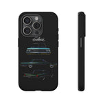 1961 Galaxie Classic Car Phone Case | Vintage Automotive Illustration