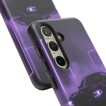 Midnight Charger Violet Neon Tough Phone Case