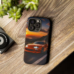 Supra MK4 Orange Touge Night JDM Speed Art Tough Phone Case