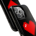 Pixel Heart 8-Bit Retro Art Tough Phone Case