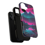 2 Rounds Canada Retina Artwork Vaporwave Phone Case – Landscape Aesthetic