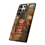 Corgi Royal Guard phone case | Cute British corgi soldier illustration