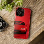 Red Miata Phone Case, NA MX5 90s JDM Roadster Tough Cover