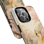 Akita under Cherry Blossoms Dog Breed Phone Case