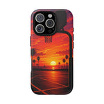 Basketball Court Sunset Phone Case | Tough Phone Case