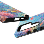 Underwater Coral Reef Phone Case | Colorful Tropical Fish Ocean Scene