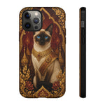 Siamese Cat Thai Royal Portrait Art Tough Phone Case