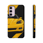C6 Corvette Velocity Yellow Tough Phone Case