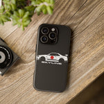 R34 Skyline Japanese Flag Race Car Phone Case | JDM GT-R Tough Cover