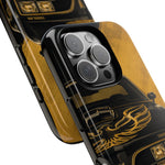 Trans Am Black Gold Shaker Tough Phone Case Muscle Car Art Cover