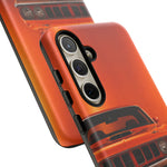 Orange Cuda Phone Case, 71 Classic Muscle Car Tough Cover