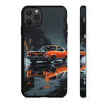 1966 GTO Orange Rainy City Tough Phone Case Cover Gift Art