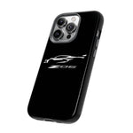 White C8 Z06 Phone Case for Chevy Fans, Tough Protective Cover