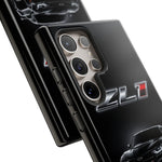 ZL1 Camaro phone case | tough phone case, black muscle car design