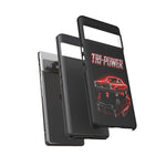 Tri-Power Classic Muscle Car GTO phone case | Retro Automotive Graphic