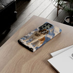 Saint Bernard Dog Phone Case | Mountain Snow Scene, Protective Tough Case