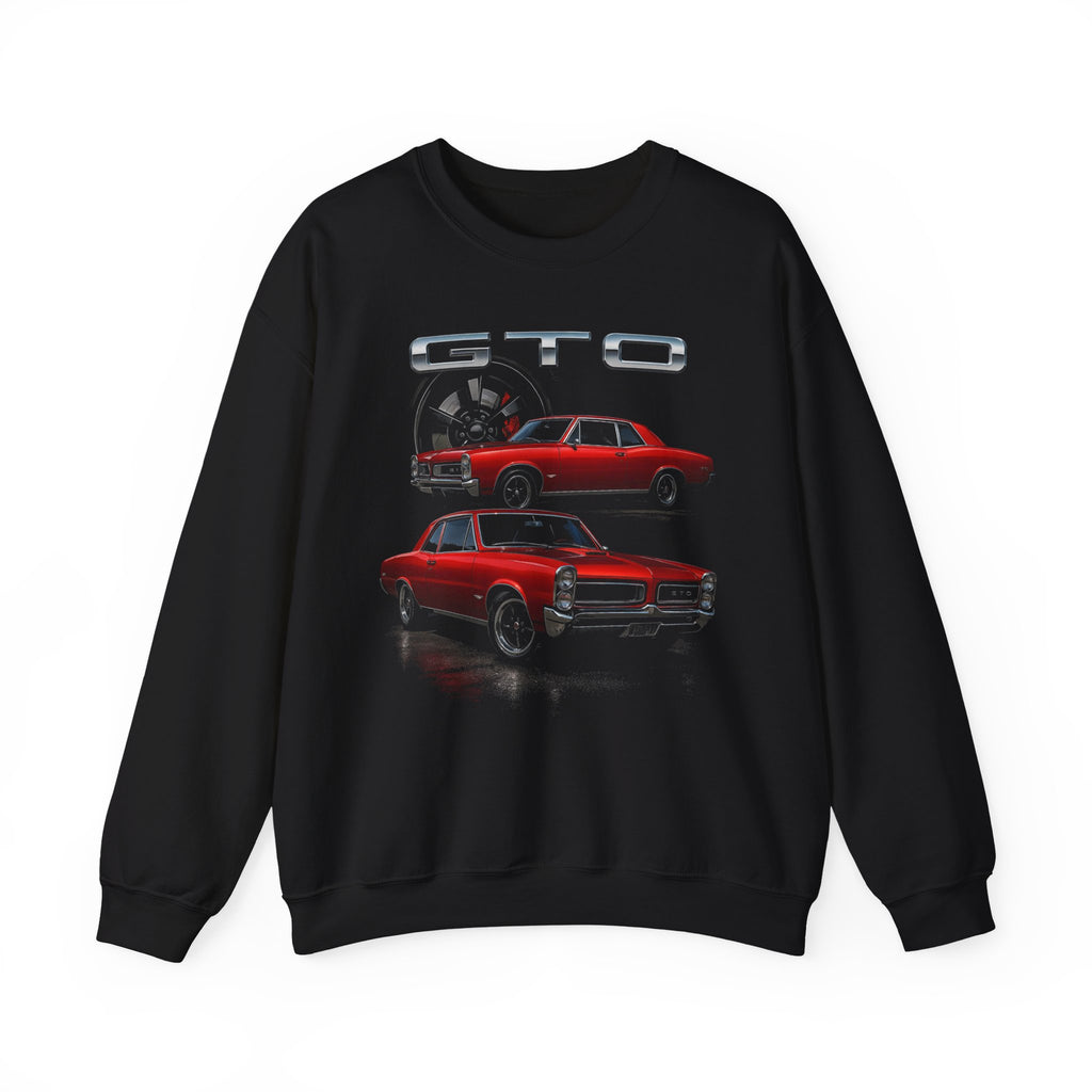 1966 GTO Crewneck Sweatshirt Classic Muscle Car Vintage Style