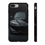 Black S2000 Low-Key Minimal Tough Phone Case for JDM Fans