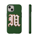 Old English Miami M Logo Phone Case, Tough Protective Cover
