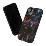 67 GTO Phone Case Purple, Rainy City Night Muscle Car Tough Cover