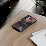 Cherry Blossom Street Scene R34 Skyline GTR Tough Case | Car Photo Cover
