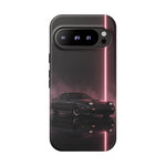 FC RX-7 Pink Neon Fog Column Tough Case